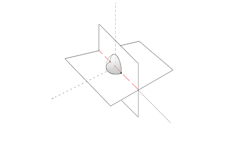 Intersecting planes with circles